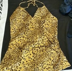 Sexy leopard top